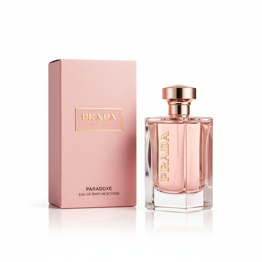 Prada Paradoxe Eau de Parfum Intense with luxury packaging