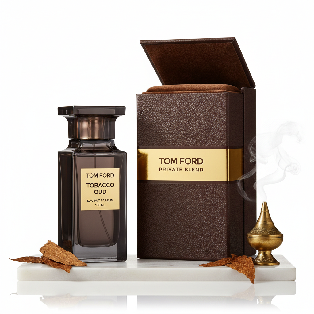 Tom Ford Tobacco Oud with luxury packaging