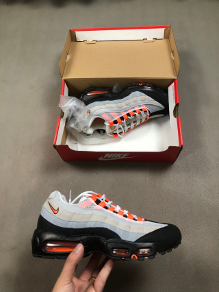 Nike Air Max 95 'White/Black/Red' Running Shoes