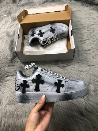 Nike Air Force 1 '07 White/Black Cross Edition