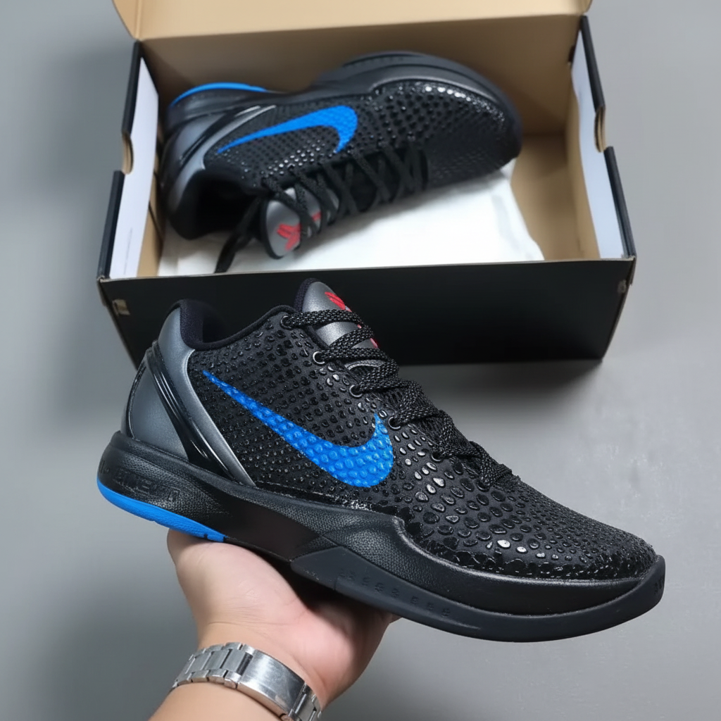 Kobe 6 Black Blue