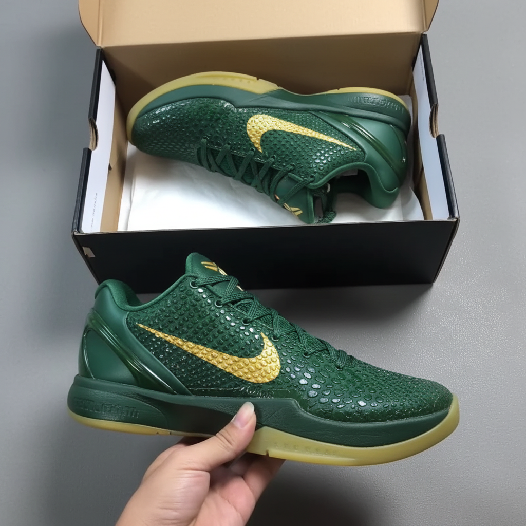 Kobe 6 Green Gold