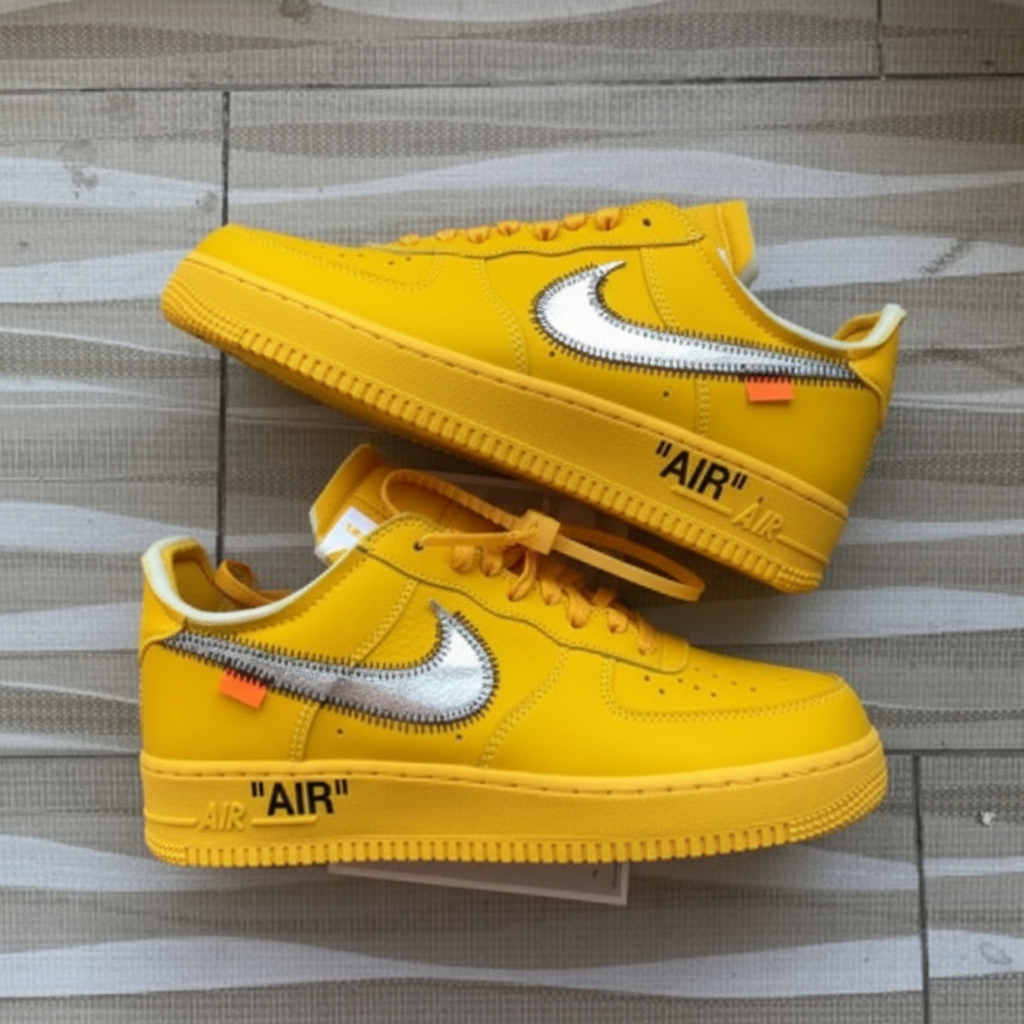 Off-White AF1 Yellow