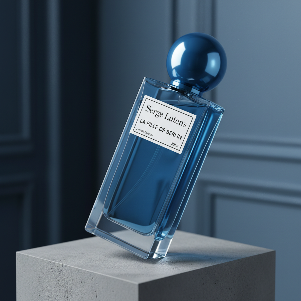 Serge Lutens Blue Ball Cap Angle