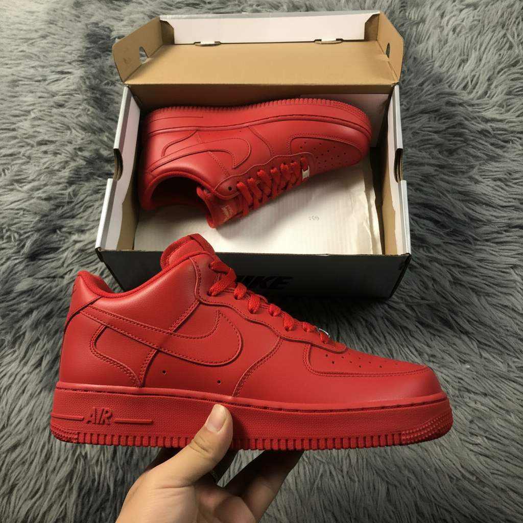 Supreme AF1 Red